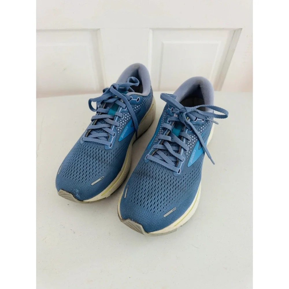 Brooks Ghost 14 Women's Size 9.5 Running Shoes‎ Sneakers Blue Purple 1203801B456
